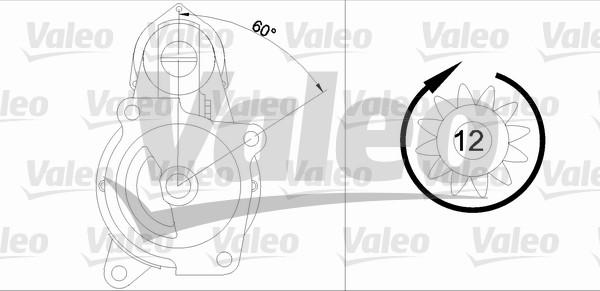 Valeo 436094 - Стартер autocars.com.ua