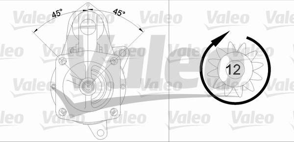 Valeo 436095 - Стартер avtokuzovplus.com.ua