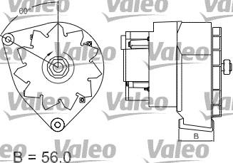 Valeo 436125 - Генератор autodnr.net