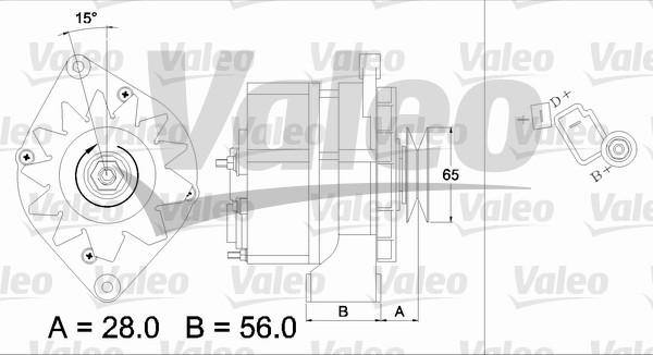 Valeo 436160 - Генератор autocars.com.ua