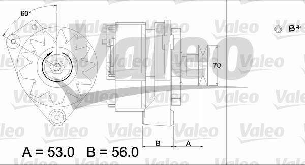 Valeo 436228 - Генератор autodnr.net