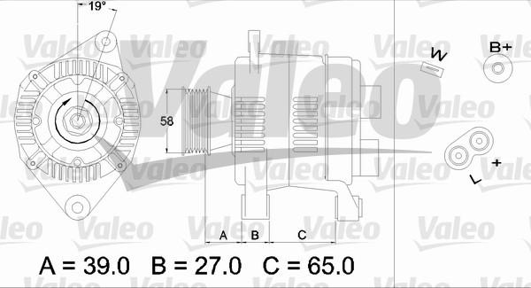 Valeo 436282 - Генератор autodnr.net