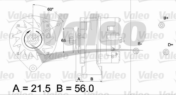 Valeo 436287 - Генератор avtokuzovplus.com.ua