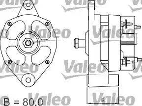 Valeo 436355 - Генератор autocars.com.ua