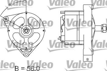 Valeo 436418 - Генератор autocars.com.ua