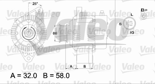 Valeo 436537 - Генератор avtokuzovplus.com.ua