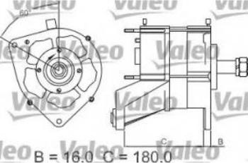 Valeo 436569 - Генератор autocars.com.ua