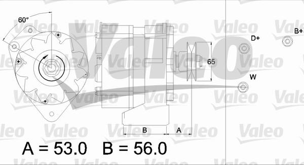 Valeo 436581 - Генератор autodnr.net