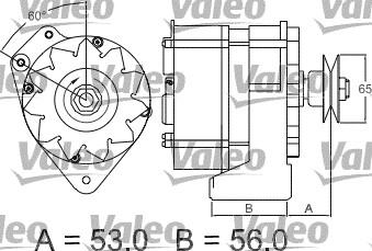 Valeo 436581 - Генератор autodnr.net