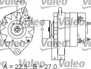 Valeo 436711 - Генератор autocars.com.ua