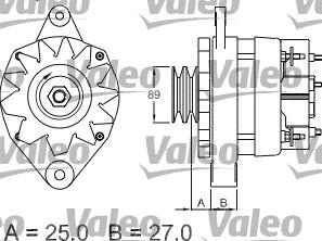 Valeo 436716 - Генератор autocars.com.ua