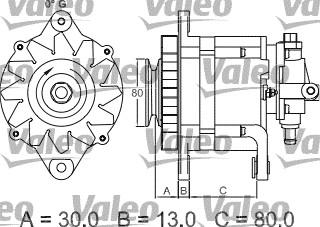 Valeo 437120 - Генератор autocars.com.ua