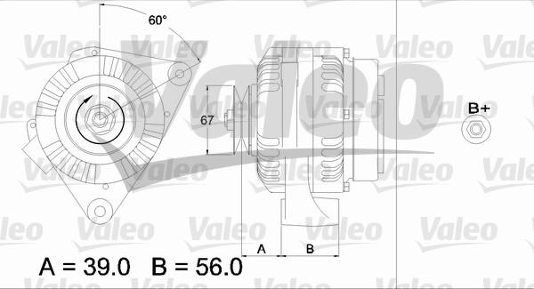 Valeo 437191 - Генератор avtokuzovplus.com.ua