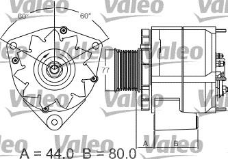 Valeo 437440 - Генератор autocars.com.ua