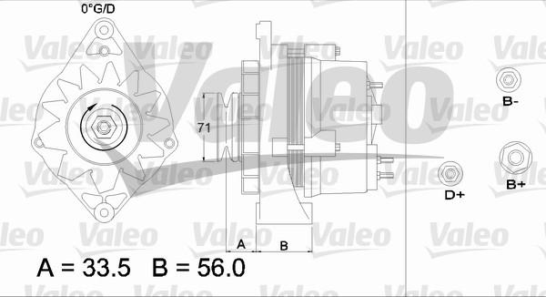 Valeo 437459 - Генератор autodnr.net