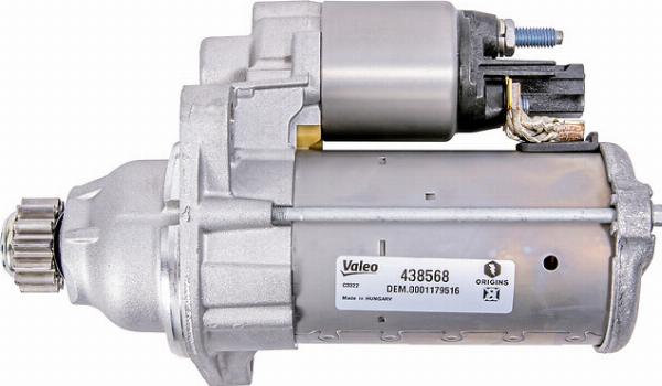 VALEO 438568 - Стартер autocars.com.ua