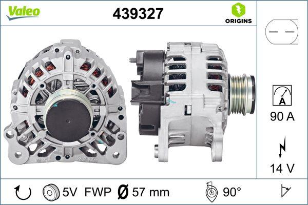 VALEO 439327 - Генератор autocars.com.ua