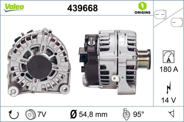 VALEO 439668 - Генератор autocars.com.ua
