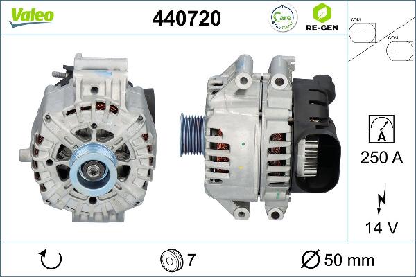 VALEO 440720 - Генератор autocars.com.ua
