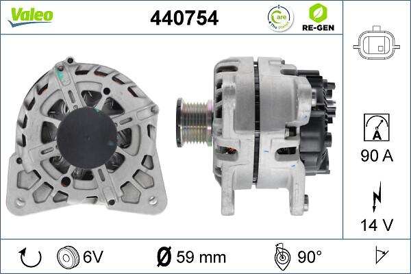VALEO 440754 - Генератор autocars.com.ua