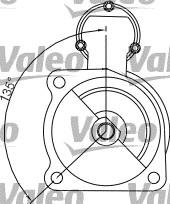 Valeo 455525 - Стартер avtokuzovplus.com.ua