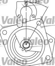 Valeo 455692 - Стартер autocars.com.ua