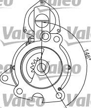 Valeo 455703 - Стартер avtokuzovplus.com.ua