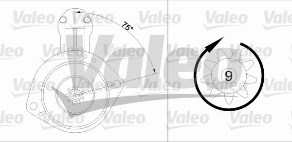 Valeo 455914 - Стартер avtokuzovplus.com.ua