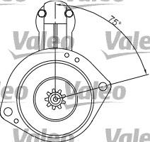 Valeo 455914 - Стартер avtokuzovplus.com.ua