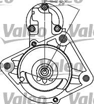 Valeo 458280 - Стартер autocars.com.ua