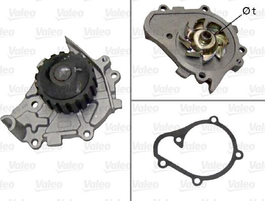 Valeo 506015 - Водяной насос avtokuzovplus.com.ua