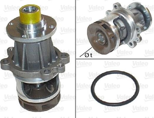 Valeo 506110 - Водяной насос avtokuzovplus.com.ua