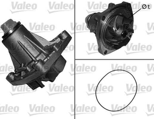 Valeo 506281 - Водяний насос autocars.com.ua