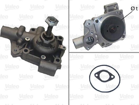 Valeo 506302 - Водяной насос avtokuzovplus.com.ua