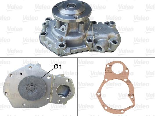 Valeo 506315 - Водяной насос avtokuzovplus.com.ua