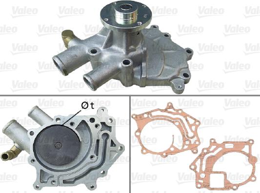 Valeo 506357 - Водяний насос autocars.com.ua