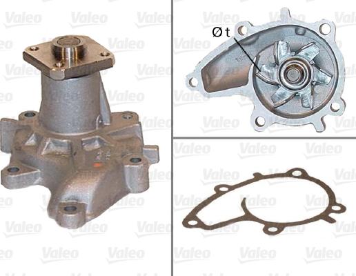 Valeo 506429 - Водяний насос autocars.com.ua