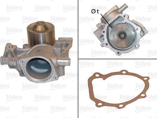 Valeo 506440 - Водяной насос avtokuzovplus.com.ua