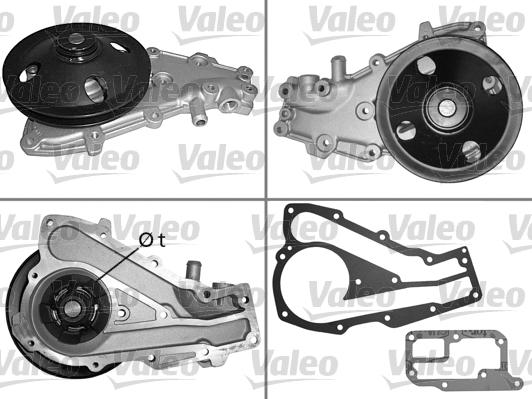 Valeo 506635 - Водяной насос avtokuzovplus.com.ua