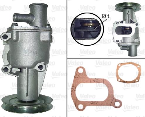 Valeo 506645 - Водяной насос avtokuzovplus.com.ua