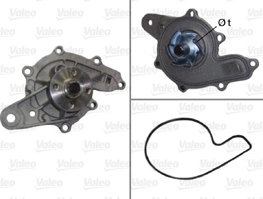 Valeo 506677 - Водяной насос avtokuzovplus.com.ua