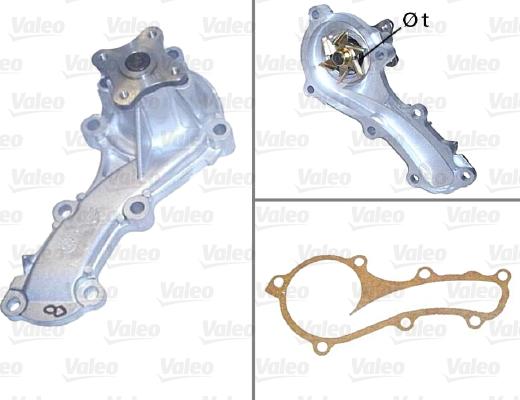 Valeo 506705 - Водяний насос autocars.com.ua