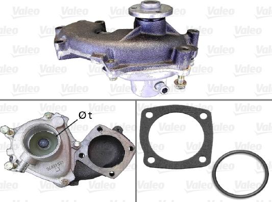 Valeo 506712 - Водяной насос avtokuzovplus.com.ua