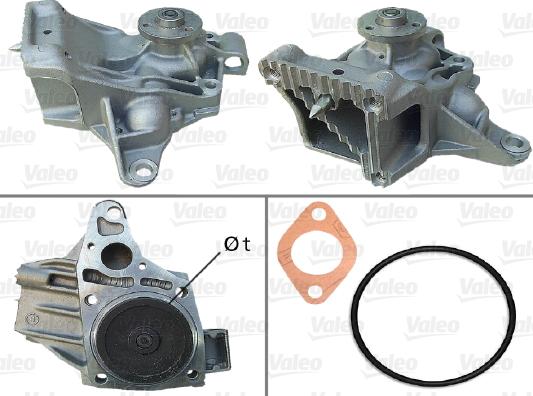 Valeo 506784 - Водяной насос avtokuzovplus.com.ua