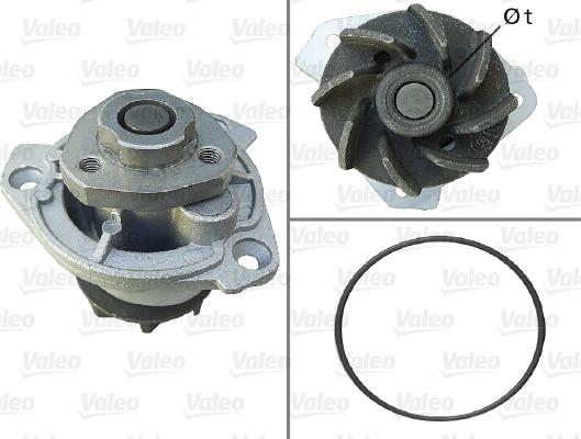 VALEO 506798 - Водяний насос autocars.com.ua