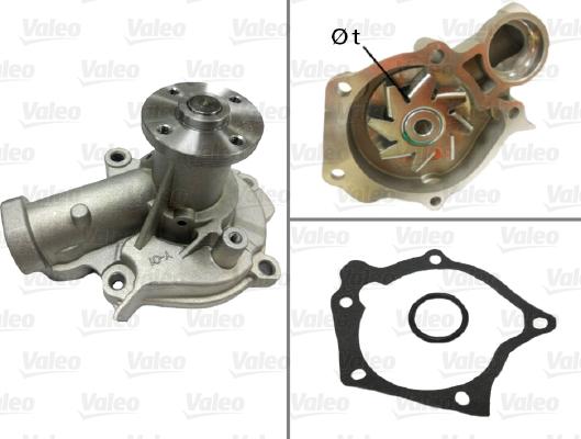 Valeo 506816 - Водяной насос avtokuzovplus.com.ua