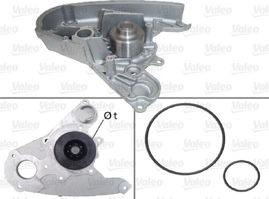 VALEO 506864 - Водяний насос autocars.com.ua