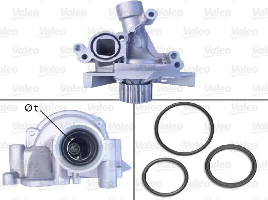 Valeo 506918 - Водяной насос avtokuzovplus.com.ua