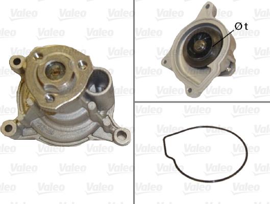 Valeo 506950 - Водяной насос avtokuzovplus.com.ua