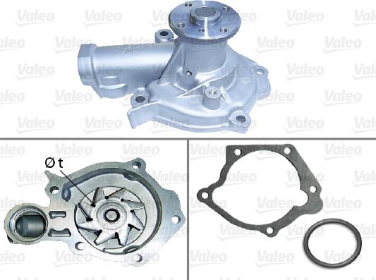 Valeo 506957 - Водяной насос avtokuzovplus.com.ua